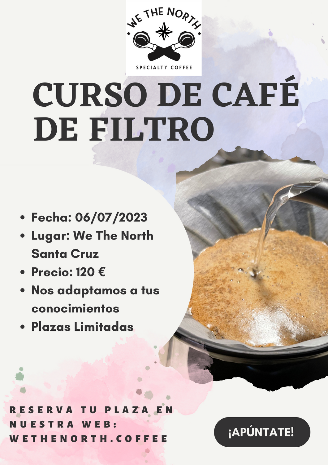 CURSO DE CAFÉ DE FILTRO (BREWING)